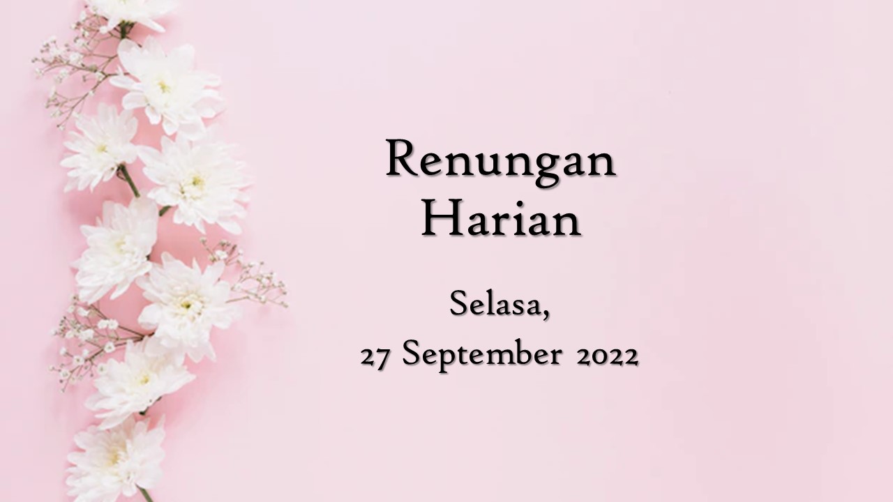 renungan harian hari ini