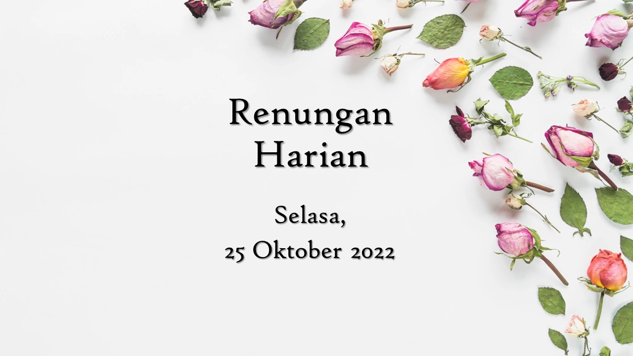 renungan harian hari ini